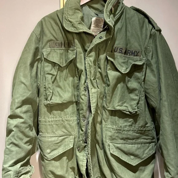 Army, vintage OG 107 cold weather jacket - Picture 1 of 7
